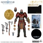 MCFARLANE ELITE EDITION 7INCH GOD OF WAR KRATOS ARES ARMOR FIGURE - immagine 2