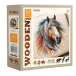 Puzzle da 250 Pezzi in Legno - Soft Horse