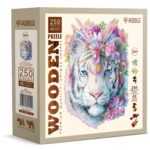 Puzzle da 250 Pezzi Sagomato in Legno - Mystic Tiger