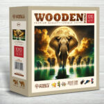 Puzzle da 1000 Pezzi in Legno - Elephant Drems