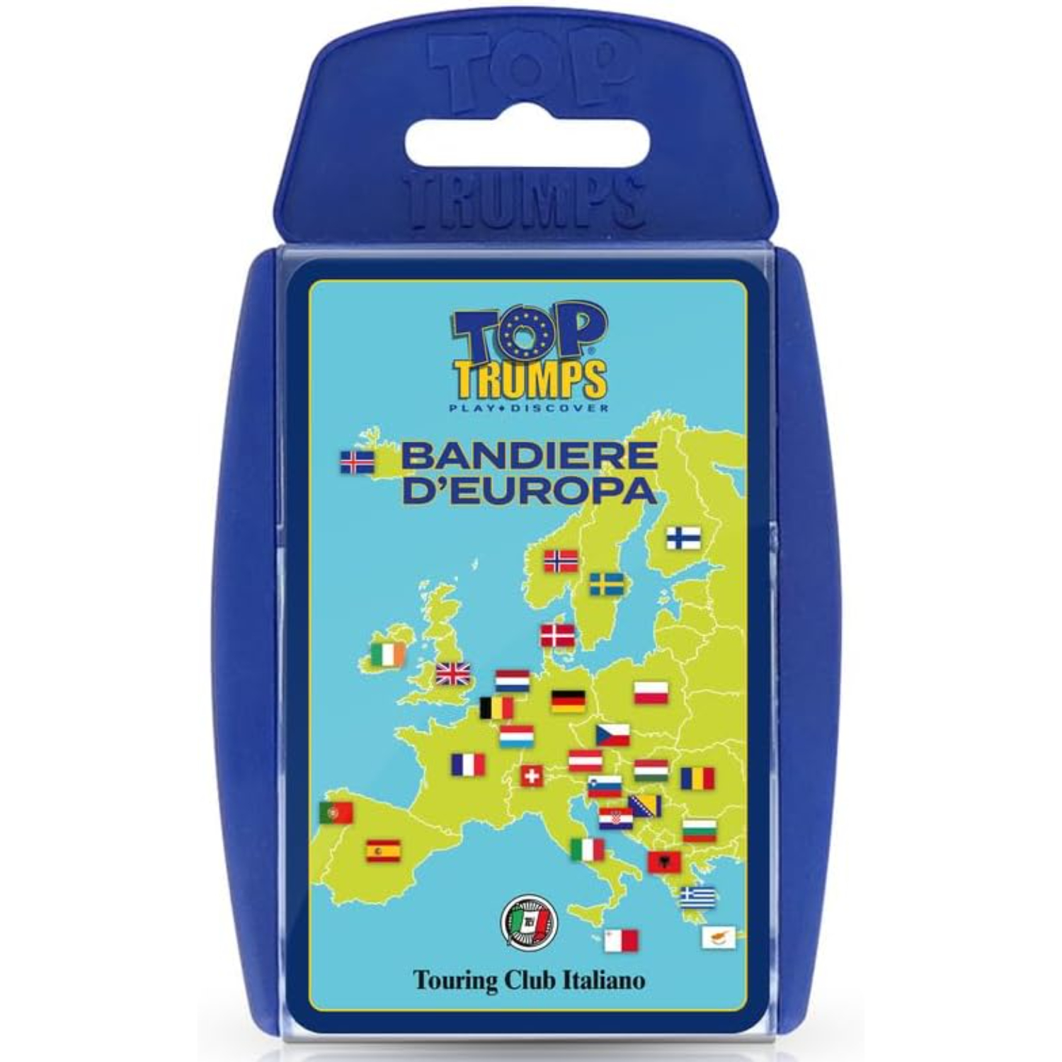 WNM03178-ITA-6 Top Trumps - Touring Club - Bandiere d'Europa - immagine 1