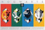 Puzzle da 500 Pezzi - Harry Potter: Le Quattro Case di Hogwarts - immagine 2