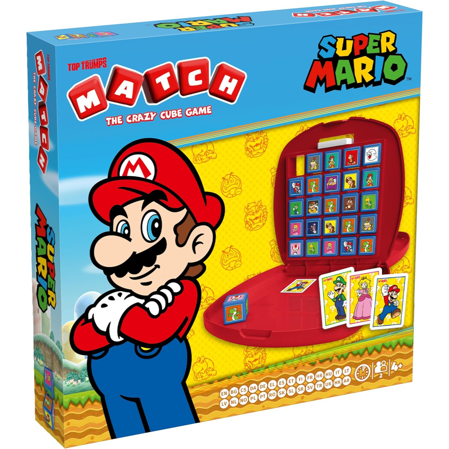 WNM05133-ML1-6 Top Trumps Match - Super Mario - immagine 1