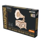 Modello 3D in Legno - Grammofono