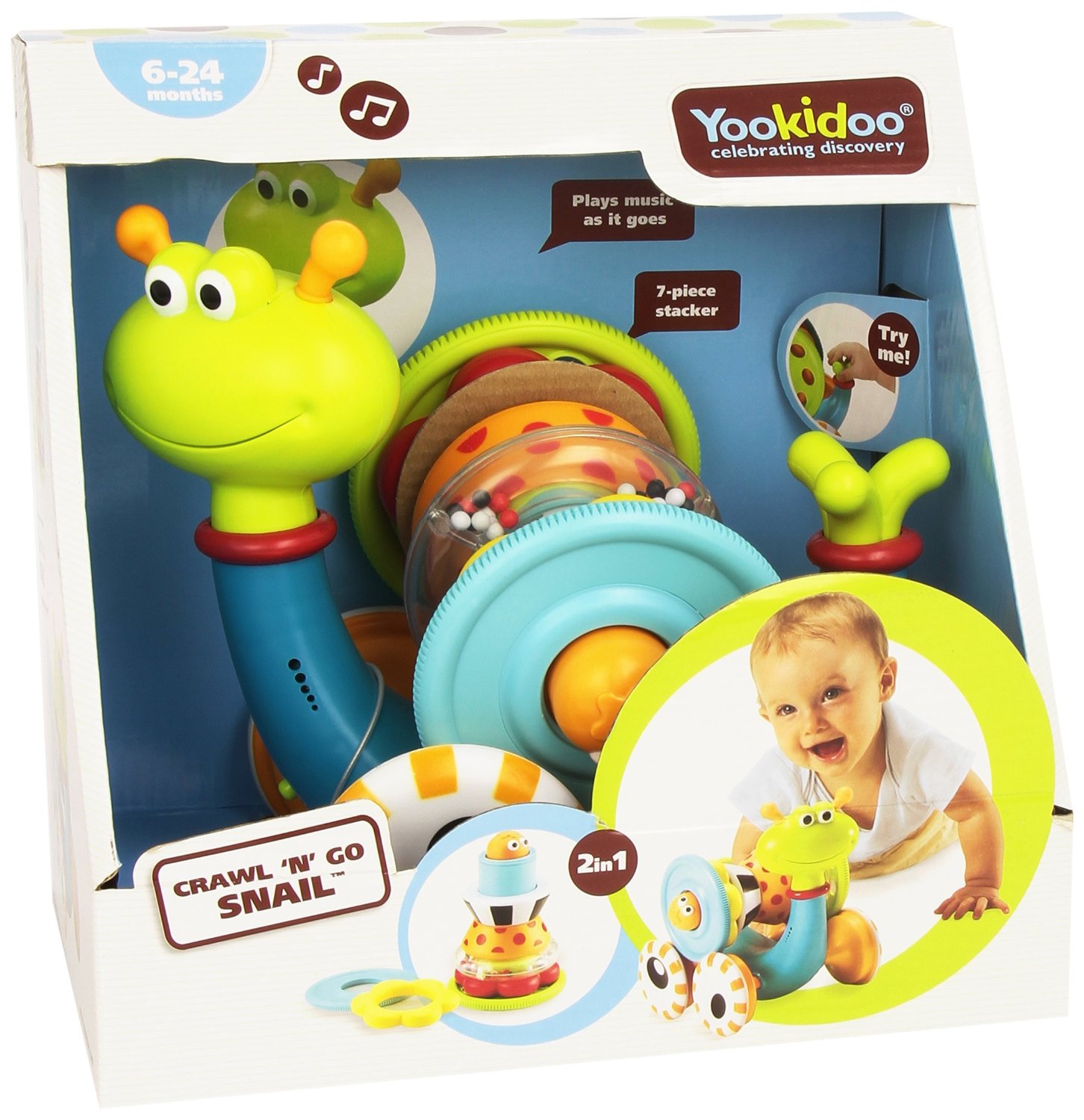 YKD40113 Lumaca Musicale Multi Attività - immagine 1