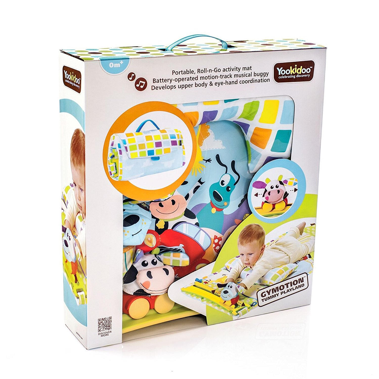 YKD40127 Yookidoo - Gymotion Tummy Time Playland - immagine 1