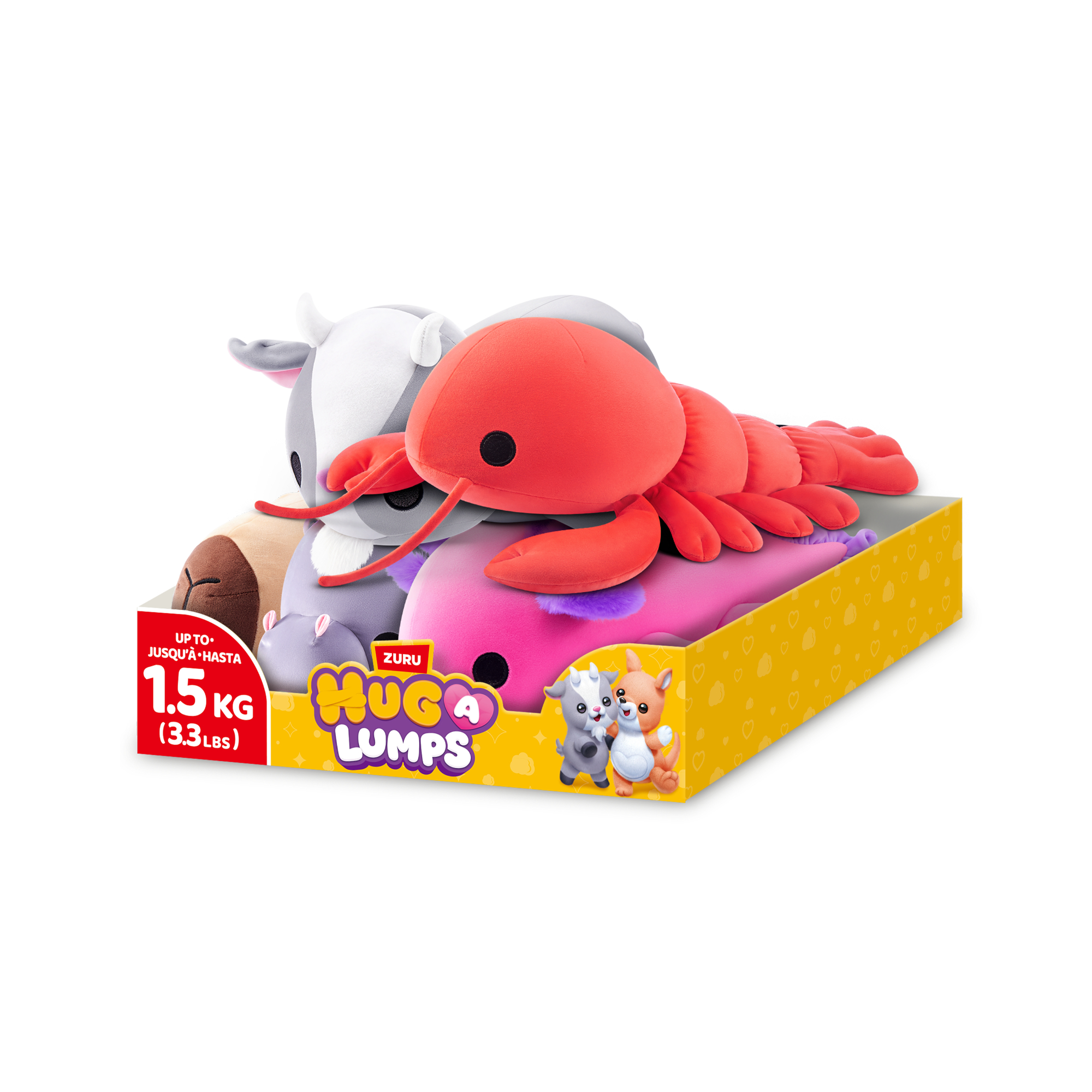 ZUR14903 Hug A Lumps - Plush Medium S2 (Modello Assortito Casualmente) - immagine 1