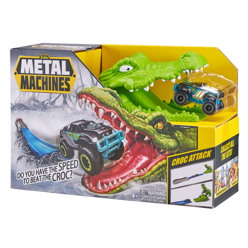 ZUR6718 Metal Machines - Playset Crocodile - immagine 1