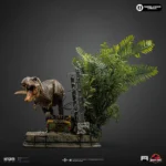 JURASSIC PARK ICONS T-REX BREAKOUT SET A STATUE