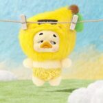 Mini Upset Duck Plush Keychain Wish List Duck 12 cm Blind Box Display (6) - immagine 6