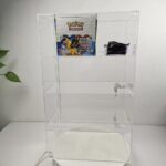 Evoretro 4-Tier Locking Acrylic Tiered Countertop Showcase Display Case - immagine 5