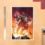 Marvel Fine Art Print Planet Hulk: Worldbreaker 41 x 61 cm - unframed - immagine 2