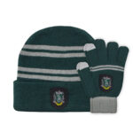 Harry Potter - Set Bambino Guanti Tattili e Berretto Serpeverde