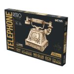 Modello 3D in Legno - Telefono Vintage