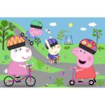 Puzzle da 24 Pezzi Maxi - Peppa Pig: L'Attiva Giornata di Peppa - immagine 2