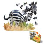 Puzzle da 100 Pezzi Sagomato - I Am Lil' Zebra - immagine 2
