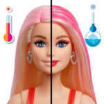 Barbie - Party Suprise Make-up Party Bionda Vestito Rosa - immagine 3