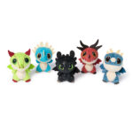 DRAGONS Draghi Peluche Assortiti in vassoio - immagine 2