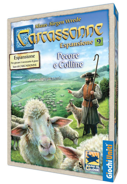 gu235 Carcassonne: Pecore e Colline - immagine 1