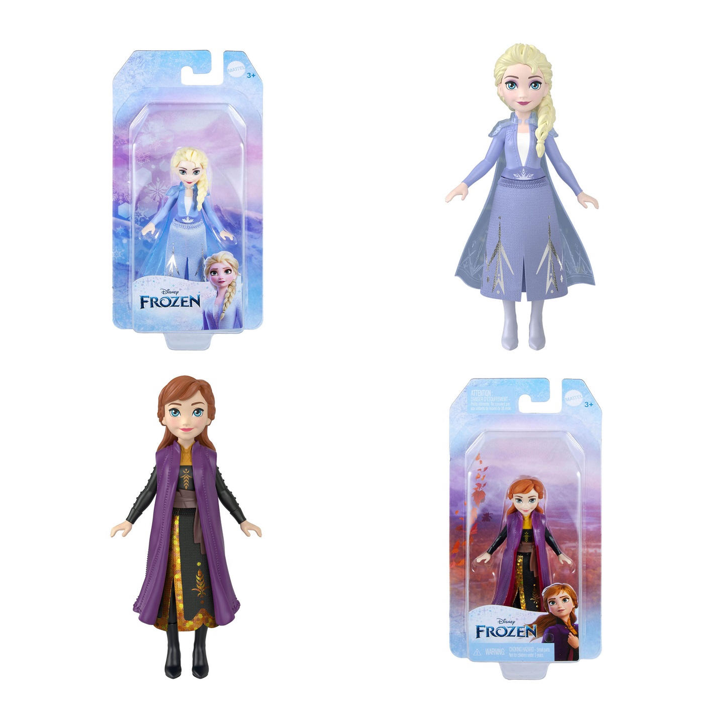 hpl56 Disney Frozen - Bambola Core Small Ass.to - immagine 1