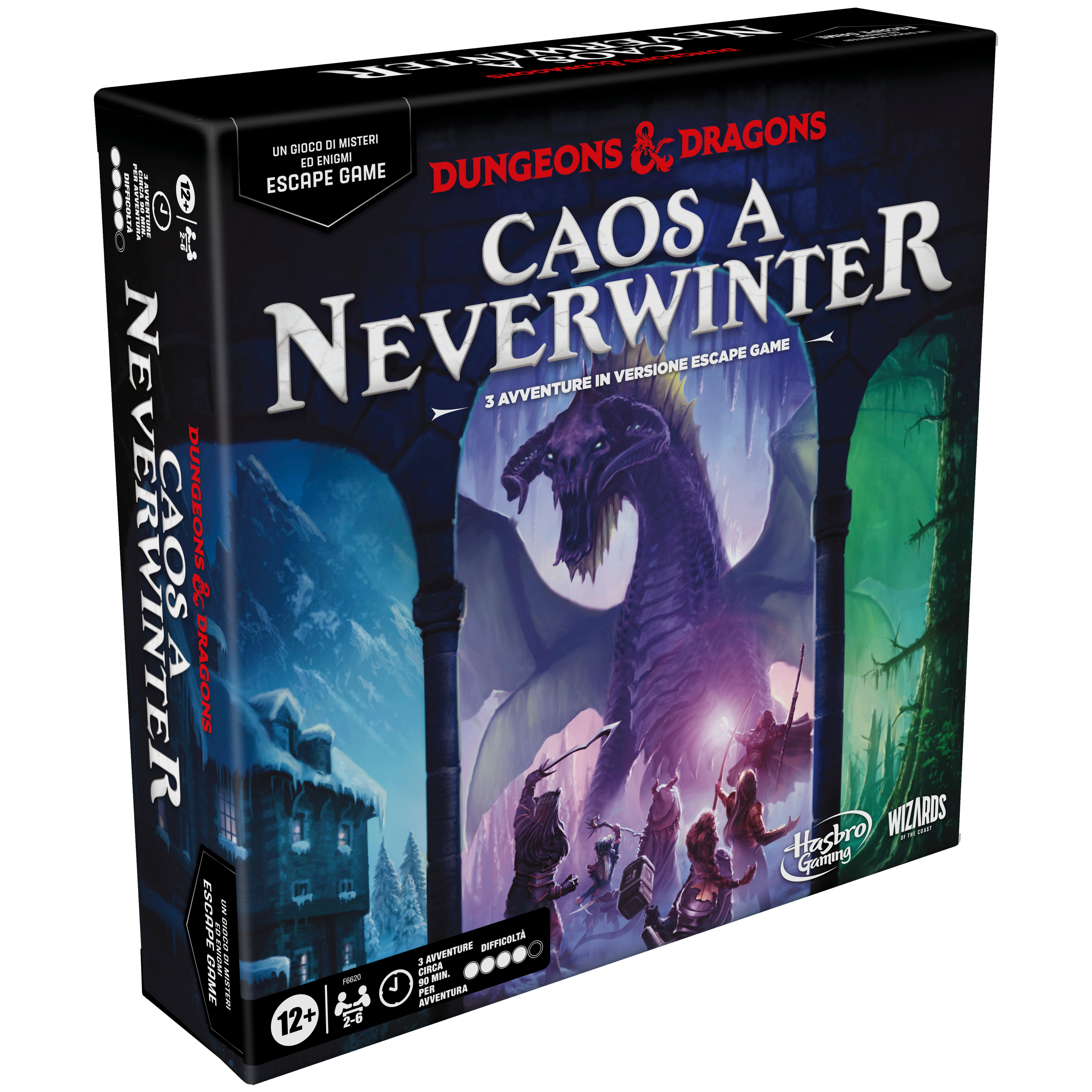 hsbf6620103 Dungeons & Dragons - Escape Game: Caos a Neverwinter - immagine 1