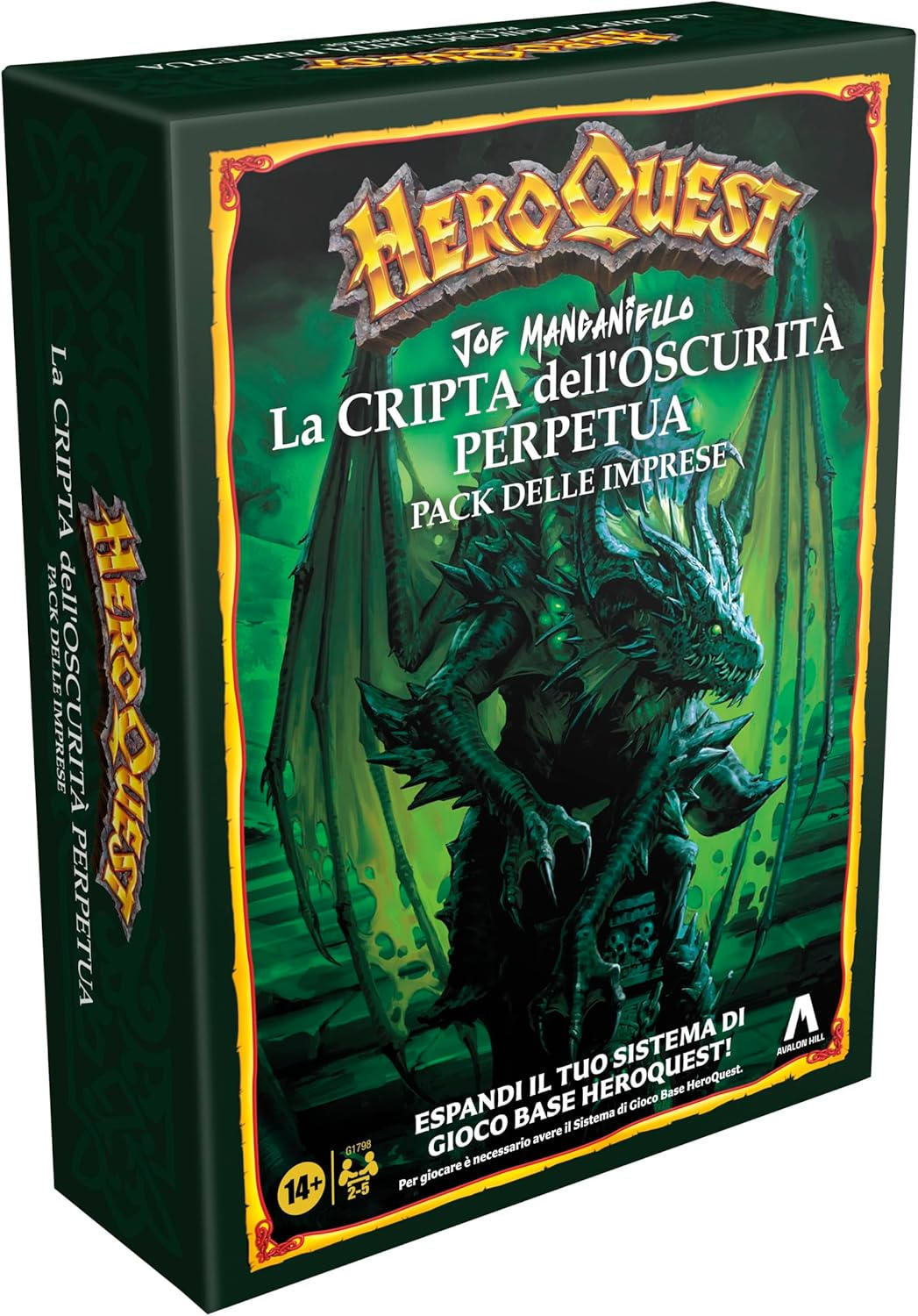hsbg1798103 HeroQuest - La Cripta dell'Oscurità Perpetua (Ed. Italiana) - immagine 1
