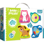 4 Puzzle in 1 Sagomato - Baby Classic: Animali