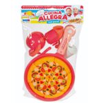 SET CUCINA E PIZZA STACCA ATTACCA CON PADELLA IN DISPLAY 6 PZ - immagine 2