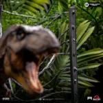 JURASSIC PARK ICONS T-REX BREAKOUT SET A STATUE - immagine 4