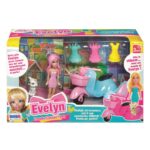 Evelyn - Playset Scooter + 3 Vestiti
