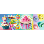 Puzzle da 1000 Pezzi Panorama - Colorful Cupcakes - immagine 2