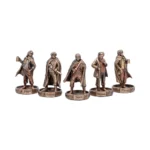 THE LORD OF THE RINGS THE HOBBITS OF THE SHIRE FIGURINE