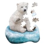 Puzzle da 48 Pezzi Sagomato - I Am Lil'  Polar Bear - immagine 2