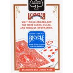 Bicycle - 2 Pack Standard Rosso e Blu - Jumbo index - immagine 5