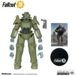 MCFARLANE GAMING EDITION 7INCH FALLOUT 76 T-45 MILITARY ARMOR ACTION FIGURE - immagine 4