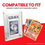 Evoretro Acrylic Card Display Stand for PSA Graded Cards 3mm - immagine 2