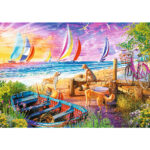 Puzzle da 1000 Pezzi UFT - Vacay Time: Sailboats View - immagine 2