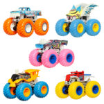 Hot Wheels - Monster Trucks-  1:64 Glow-in-the-Dark Singles Asst - immagine 2
