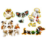 5 Puzzle in 1 - Puzzlika: Cani - immagine 2