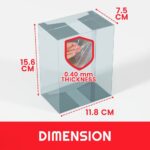 Evoretro PET Protectors 5-Pack for Pokémon Medium Tins 12x8x15cm - immagine 3