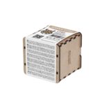 Puzzle da 80 Pezzi Sagomato in Legno - Lince (S) con Box in Legno - immagine 2