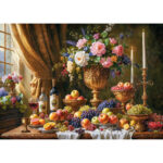 Puzzle da 2000 Pezzi - Il Tavolo Barocco - immagine 3