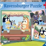 3 Puzzle da 49 Pezzi - Bluey
