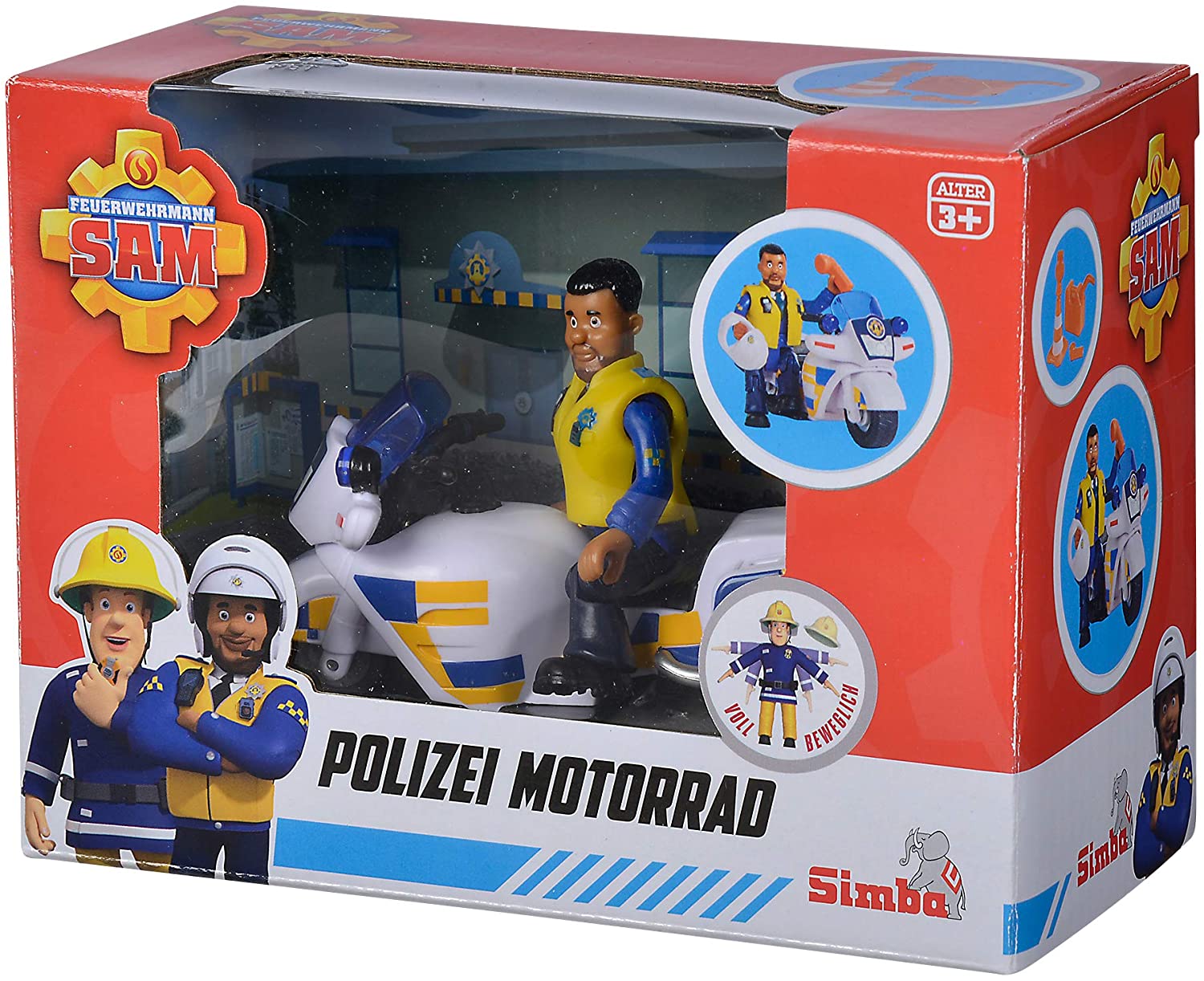 sba109251092038 Sam il Pompiere - Moto della Polizia - immagine 1