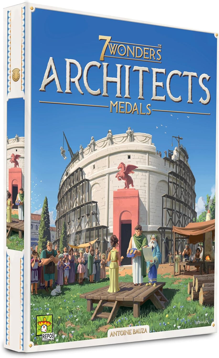 str8048 7 Wonders Architects - Medals: Ed. Italiana - immagine 1
