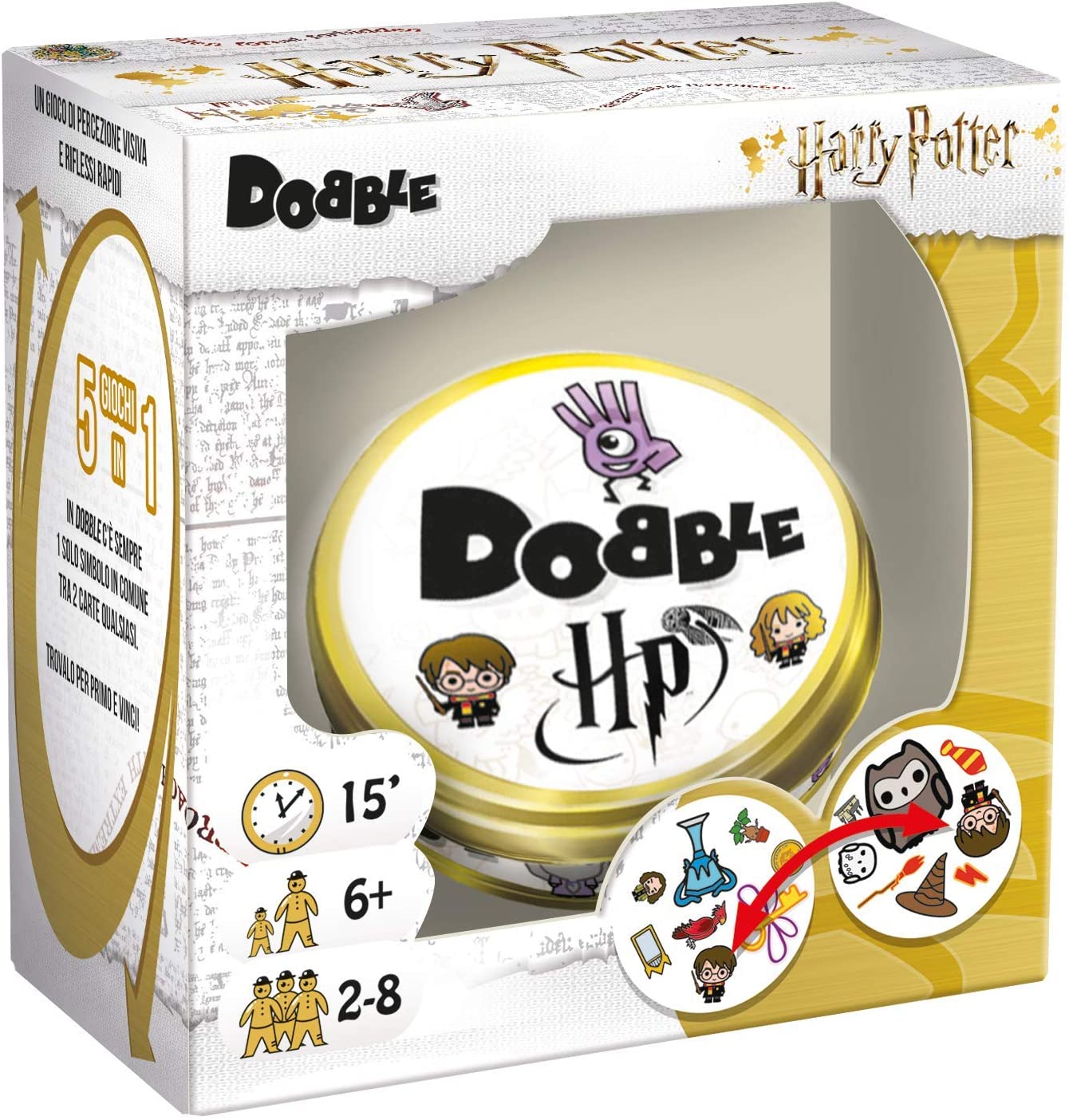 str8243_1 Dobble - Harry Potter (Ed. Italiana) - immagine 1