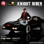 Knight Rider Action Figure 1/12 K.I.T.T. with Michael Knight - immagine 2