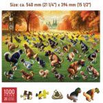 Puzzle da 1000 Pezzi in Legno - Puppies' Poopies - immagine 5