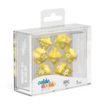 Oakie Doakie Dice RPG Set Marble - Yellow (7) - immagine 2