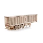 Modello 3D in Legno - Rimorchio per Camion Road King (Container) - immagine 4